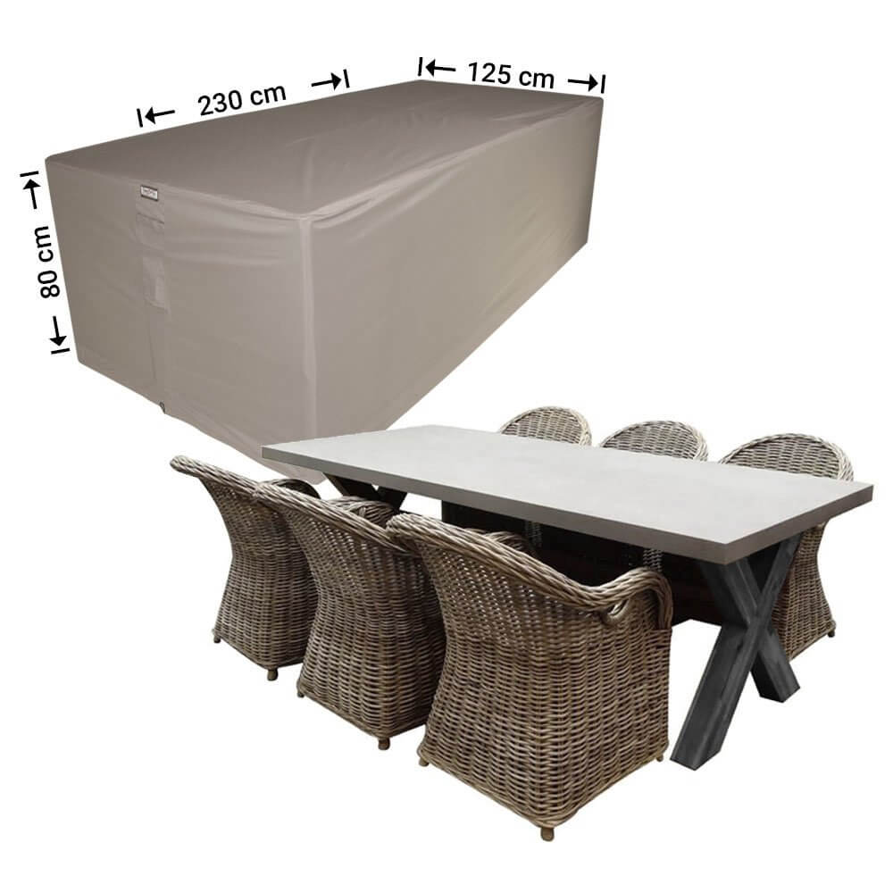 rds230125-completerSTKqxwvBign9 Havemøbler dække 230 x 125 H: 80 cm