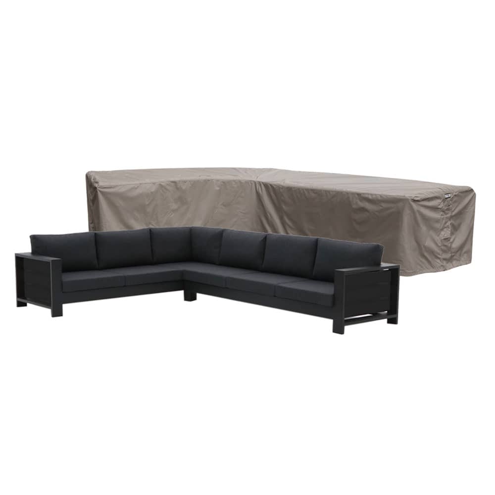 RHS355275left1gbOal3ueOEgV L-vormige bank hoes 355 x 275 x 100 H: 70 cm