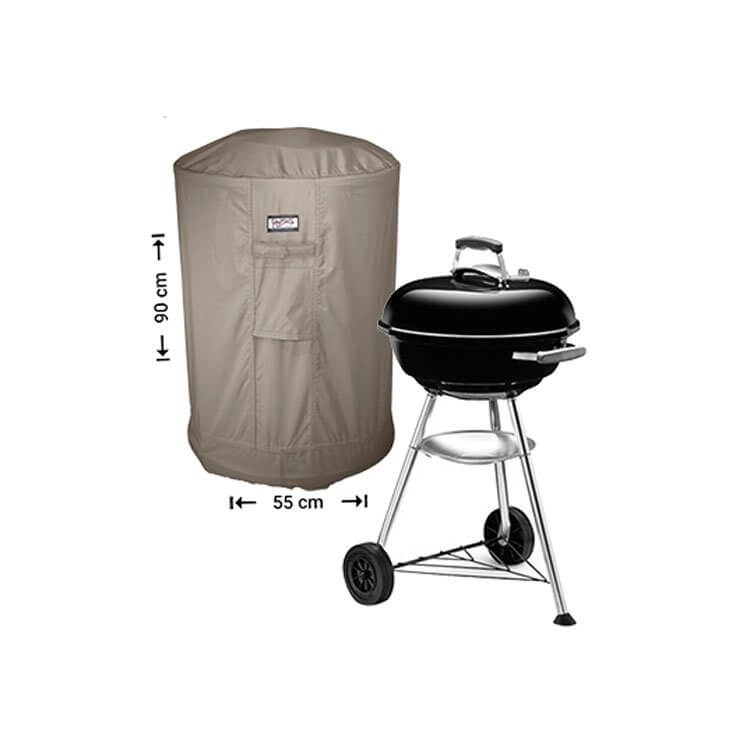 RBBQ55R-1eW4Oq5zWIPVxv Overtræk til rund grill ⌀: 55 cm & H: 90 cm
