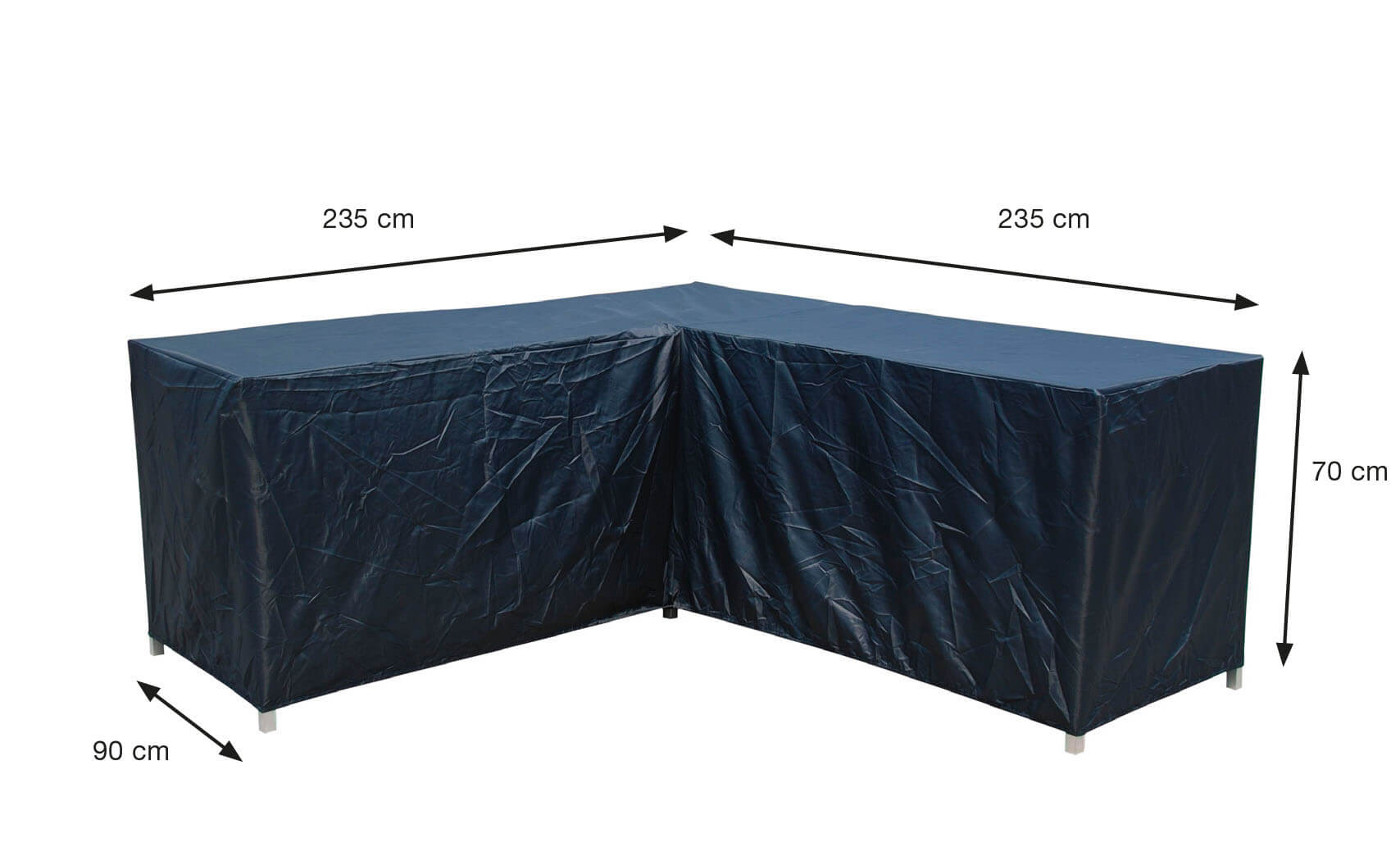 70840_MatenFhxcyBJzfHTis Overtræk til hjørnesofa 235 x 235 H:70 cm