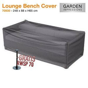 Lounge sofaovertræk 248 x 88 H: 65 cm