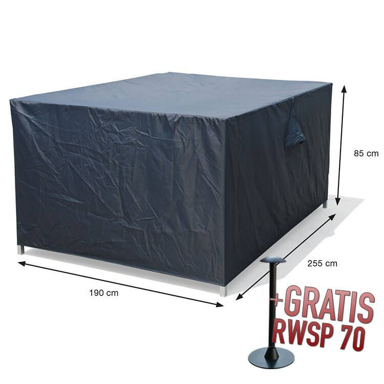 70810-bescherm-hoes-tuin-meubel-setYDlaow90yOUxW Møbel overtræk til havesæt 255 x 190 H: 85 cm