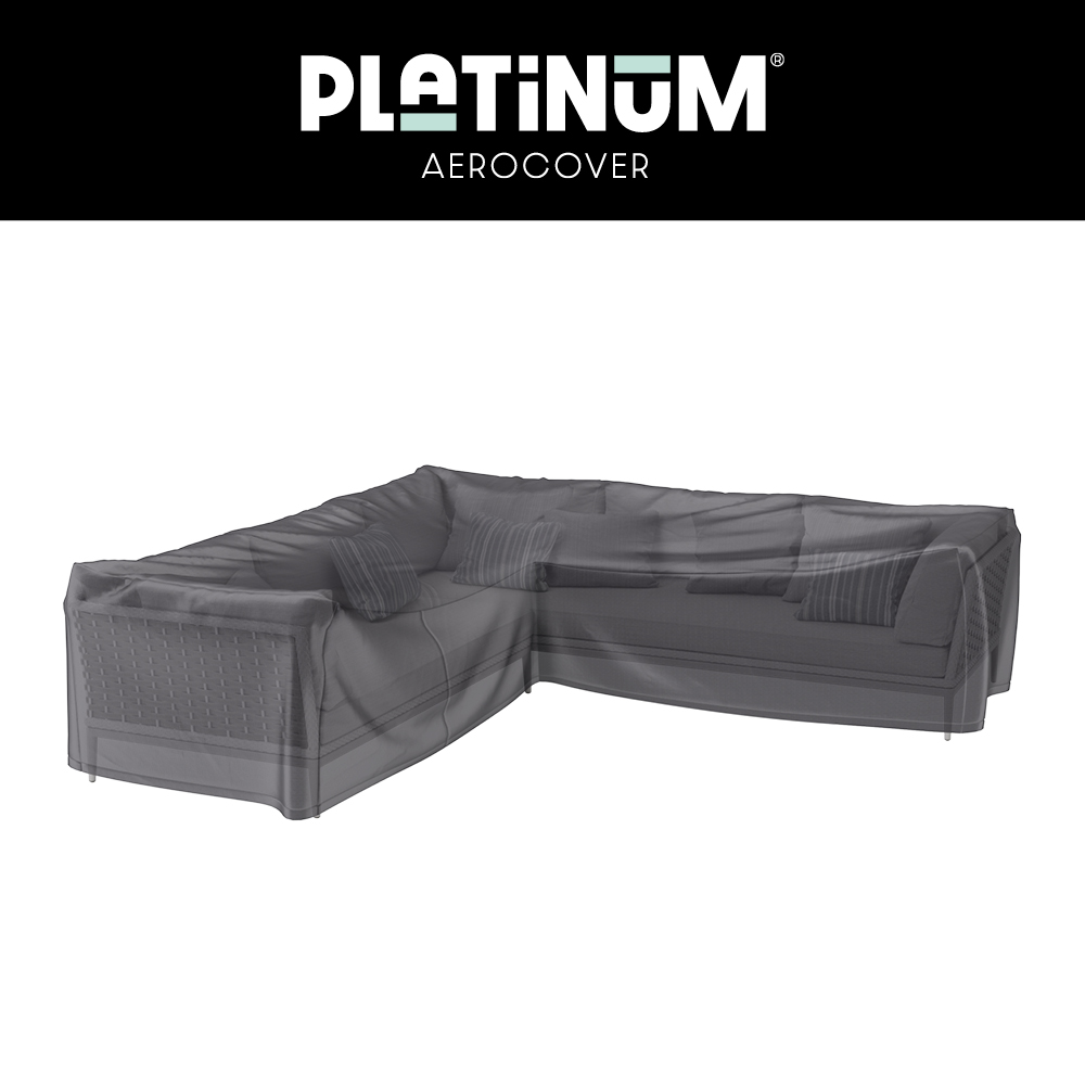 Hjørnesofaovertræk 370 x 370 cm Platinum AeroCover 8000 Hjørnesofaovertræk 370 x 370 cm Platinum AeroCover 8000