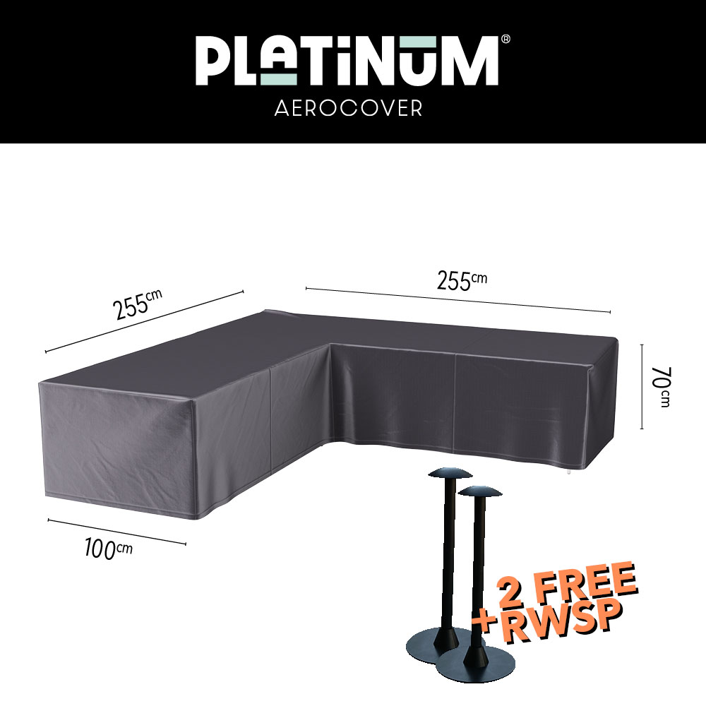 Udendørs loungesætovertræk 255 x 255 H: 70 cm Udendørs loungesætovertræk 255 x 255 H: 70 cm