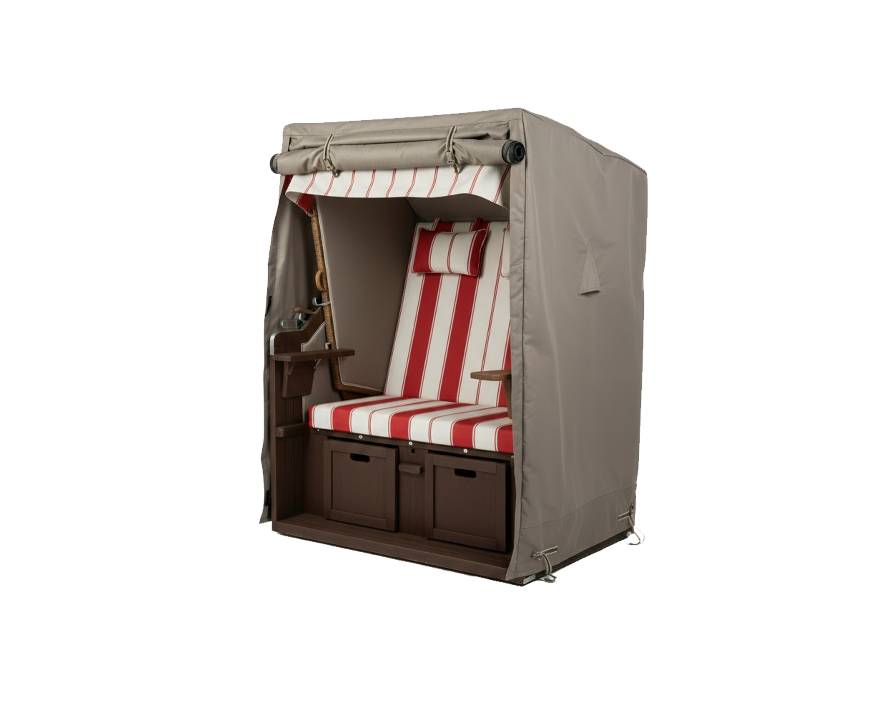 Overtræk til strandkurv 150 x 100 H: 175 / 150 cm