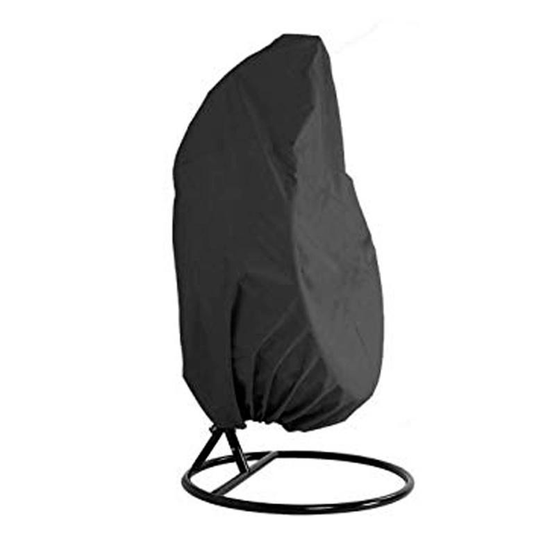 madison-tuinmeubel-hoes-100x200-cm-grijs-8713229070830 Round egg chair cover Ø: 100 cm & H: 200 cm