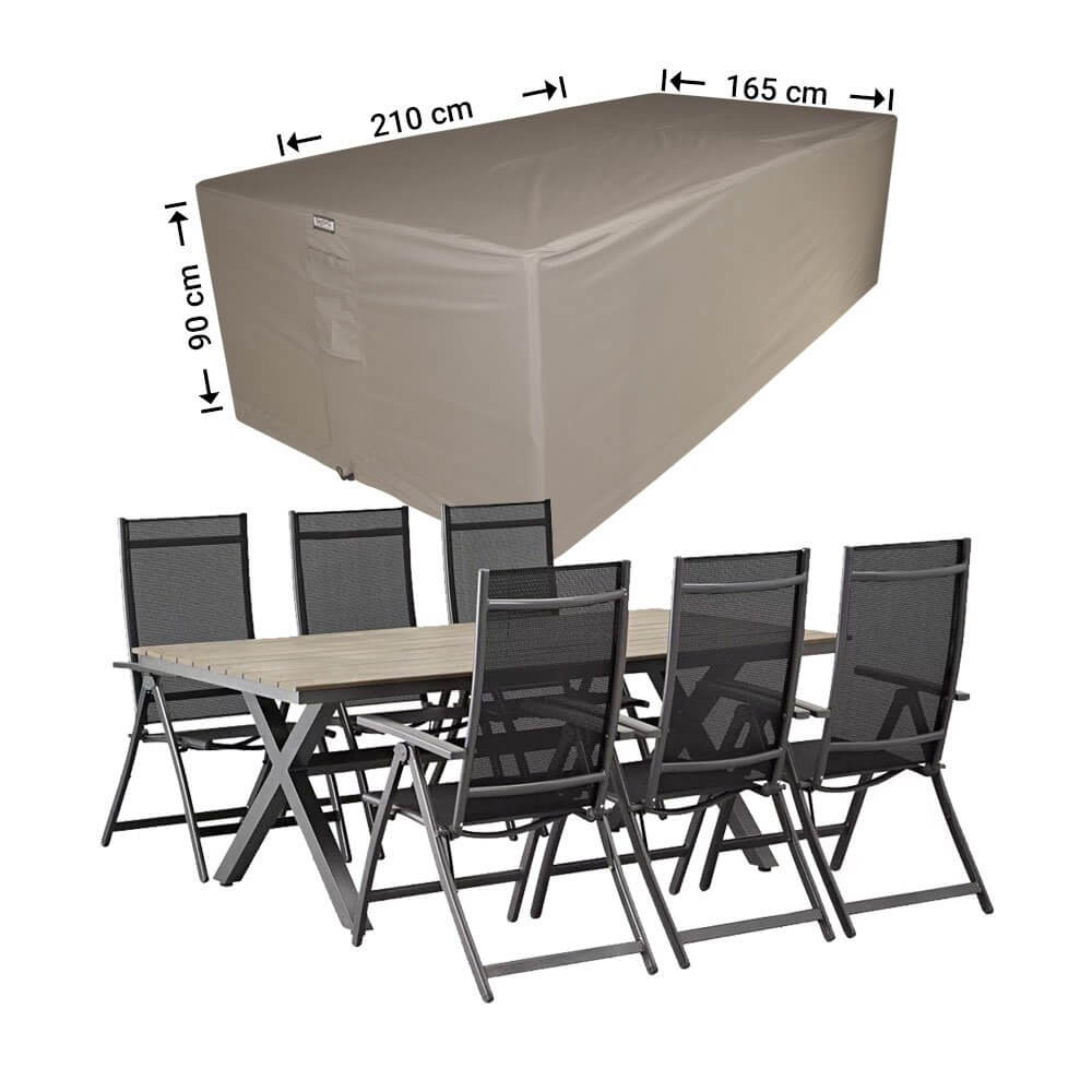 rds210165-completeIcSjAKfFVSqUx Rektangulær havemøbler dække 210 x 165 H: 90 cm