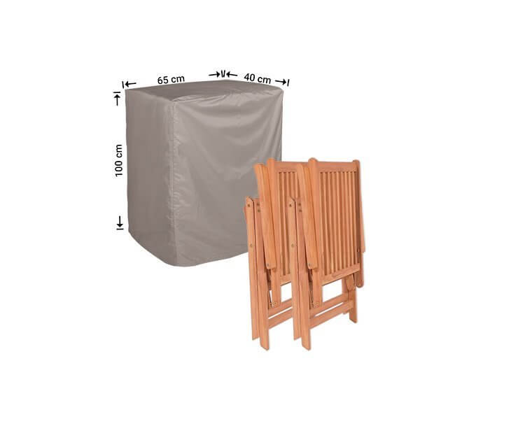 RFOLD40-1RljregojOenk9 Verstelbare stoelhoes 40 x 64 H: 100 cm