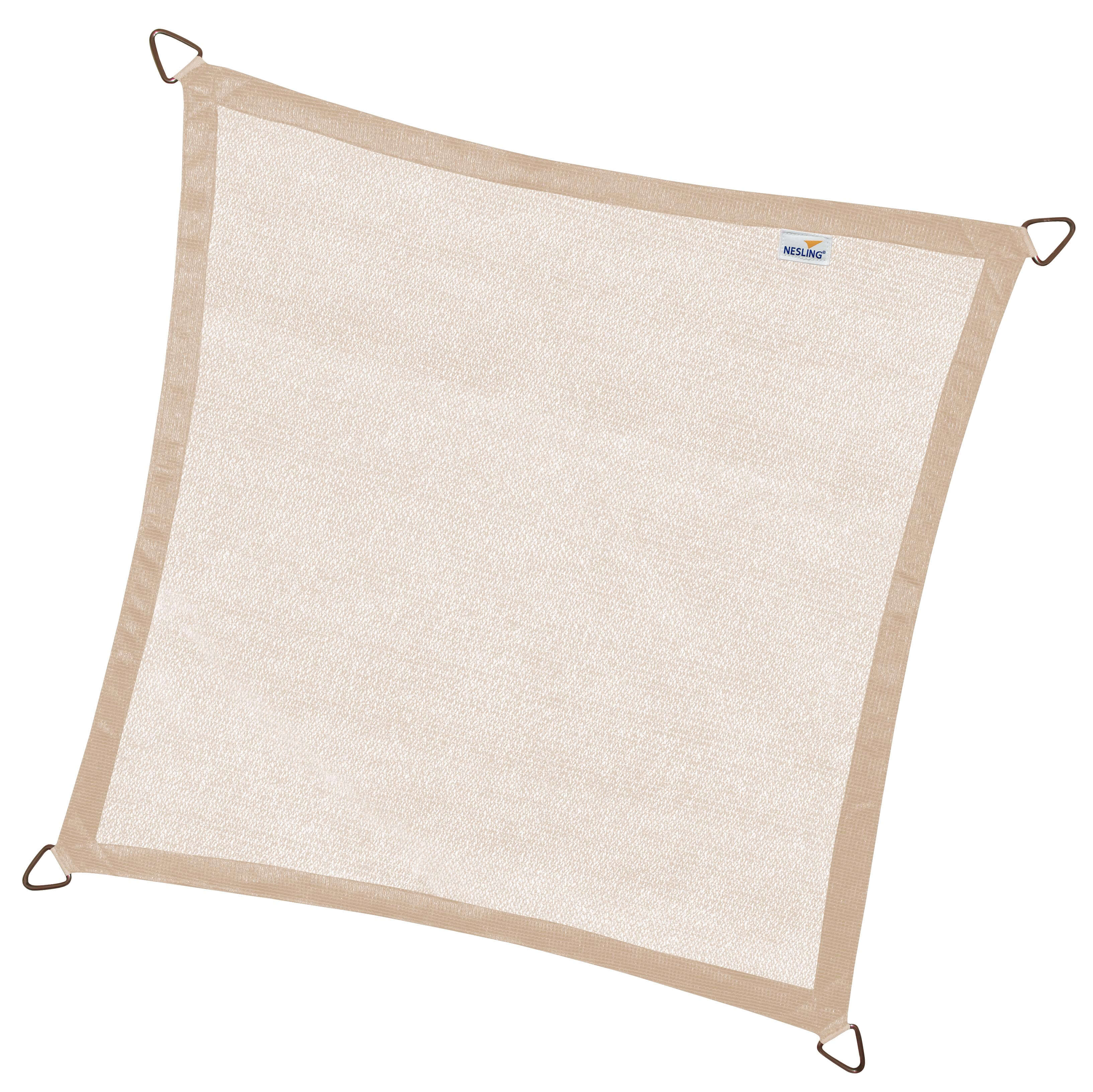 N501_082_43-schaduwdoek-Coolfit-vierkant-3-6x3-6x3-6x3-6-zand-8717677460069 Vierkant schaduwdoek Coolfit 3,6m - zand