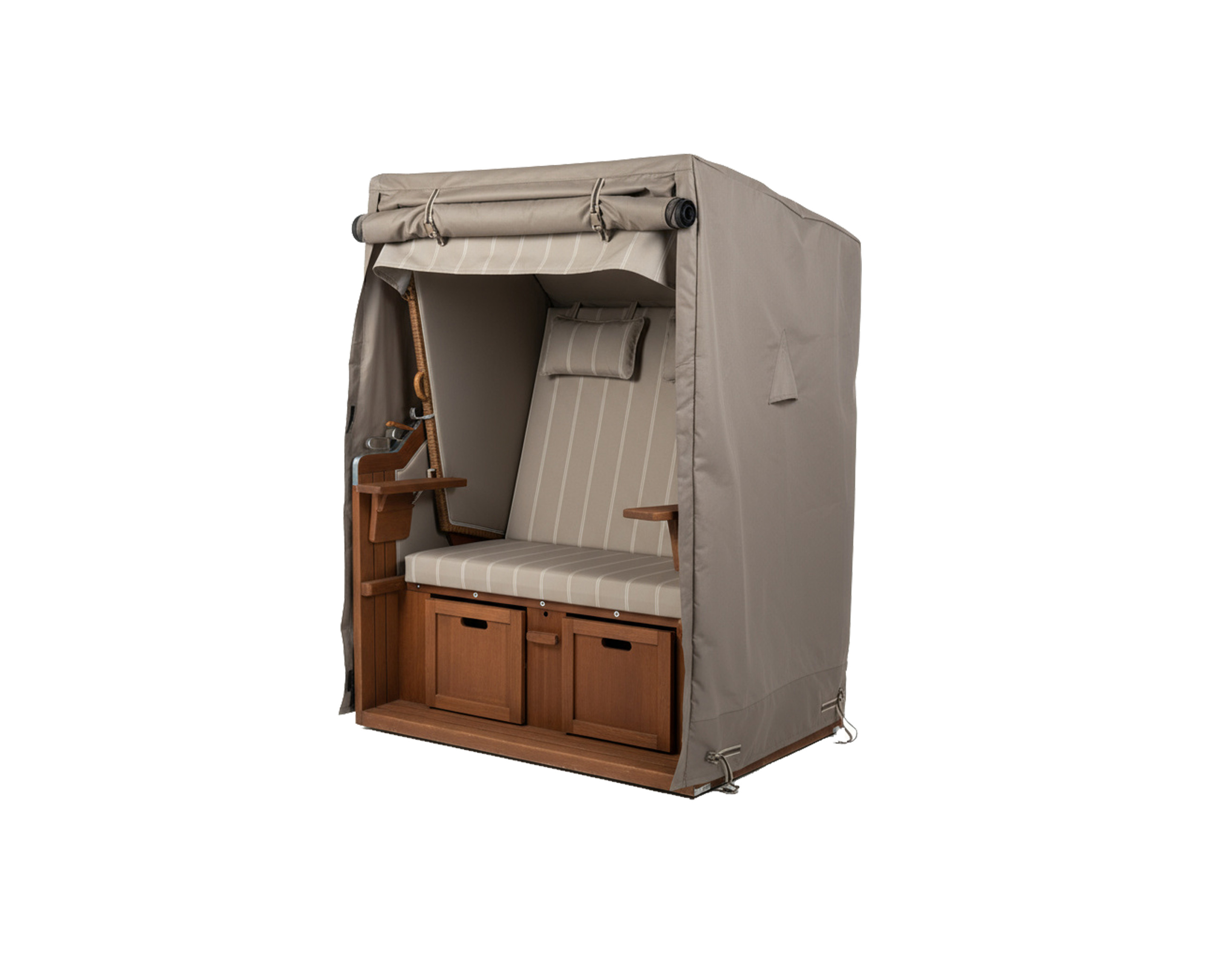 Strandkurv overtræk 130 x 100 H: 165 / 145 cm