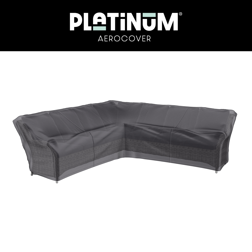 Overtræk 300 x 300 x 100 H: 90/65 cm til høj hjørnesofa