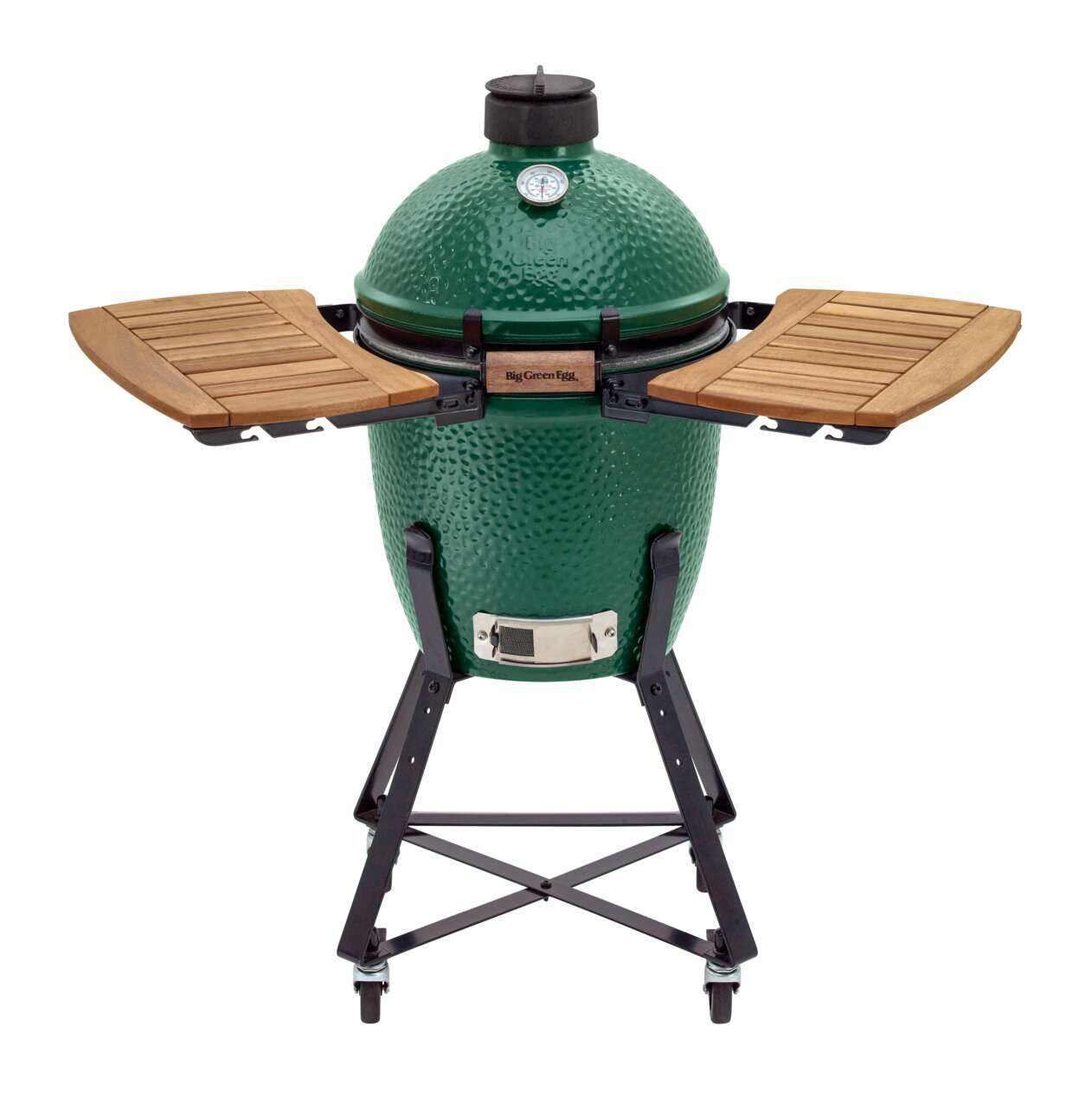 BGE-126528 bescherm hoes past over big green egg small met zijbladen