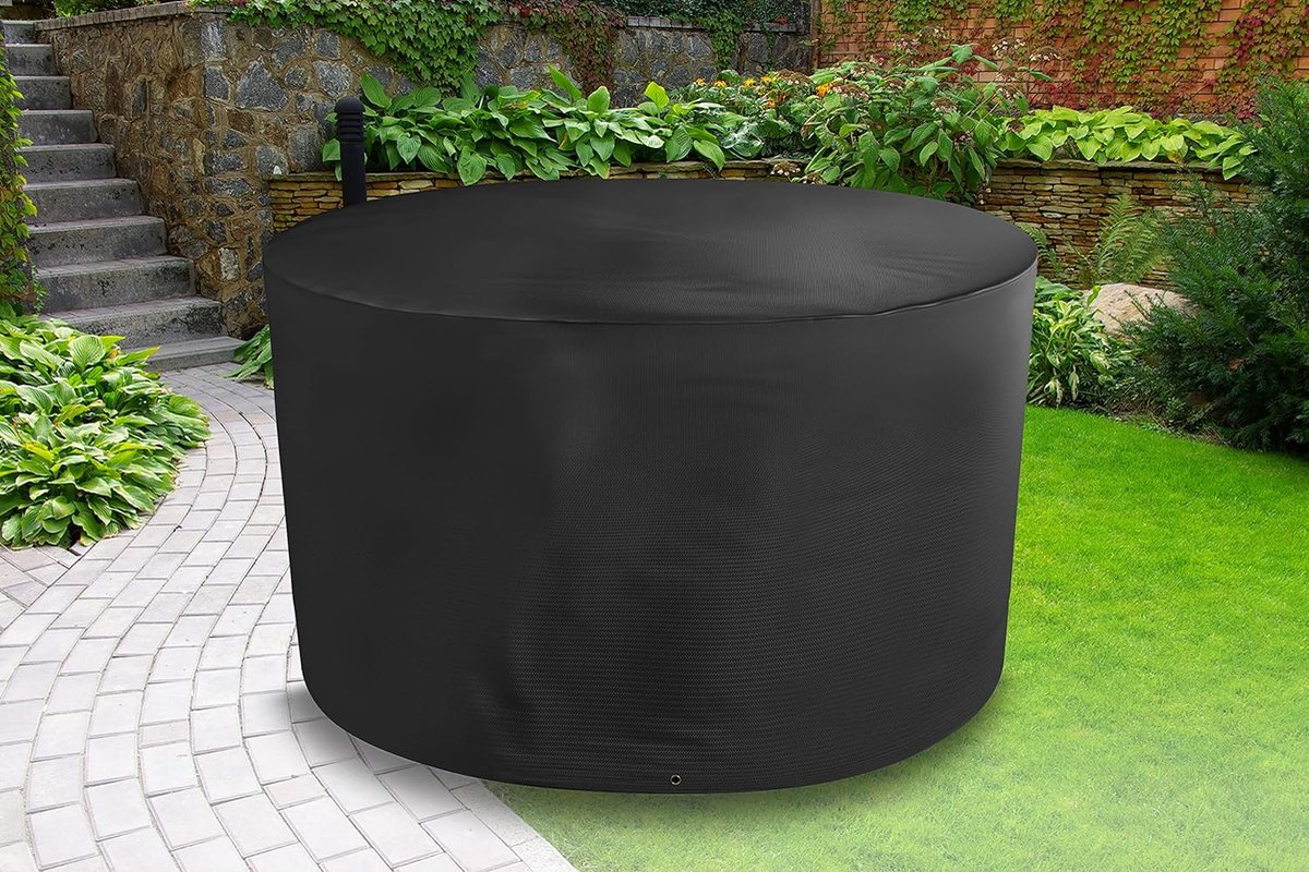 Rundt havemøbler overtræk ⌀: 200 cm H: 88 cm