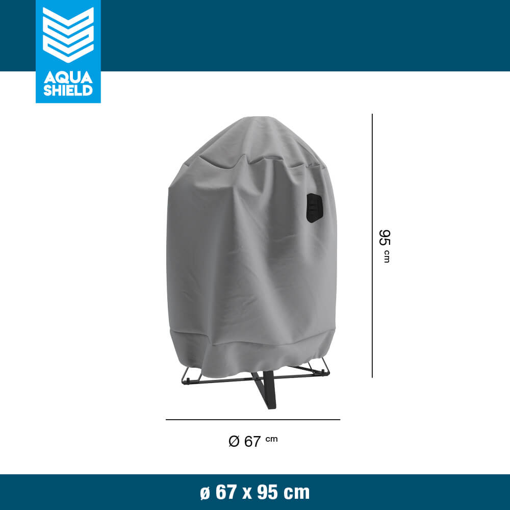 Round BBQ cover for BBQ Ø 67 cm