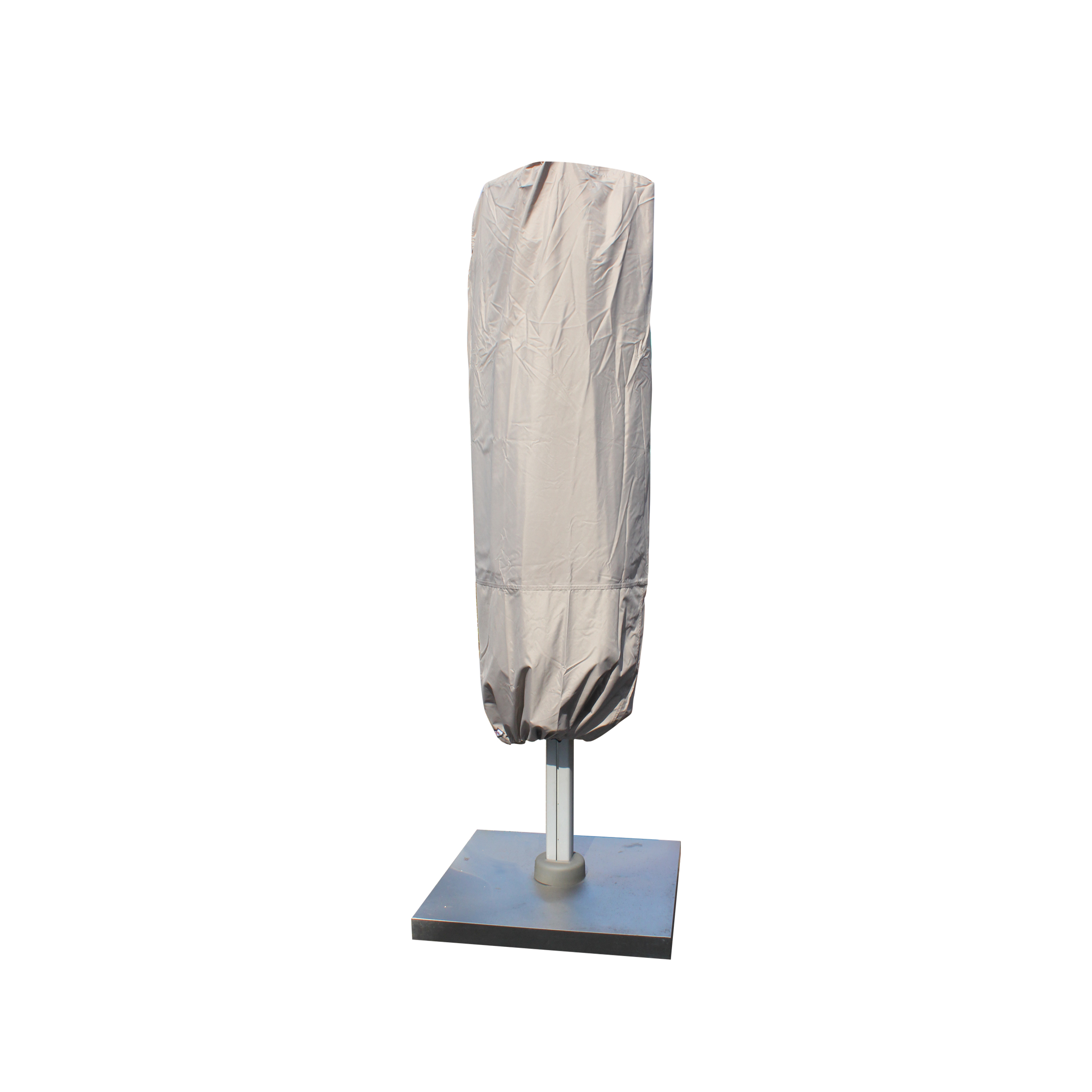 RUSQuatroP6_plain Horeca P6 parasol hoes 255 cm hoog