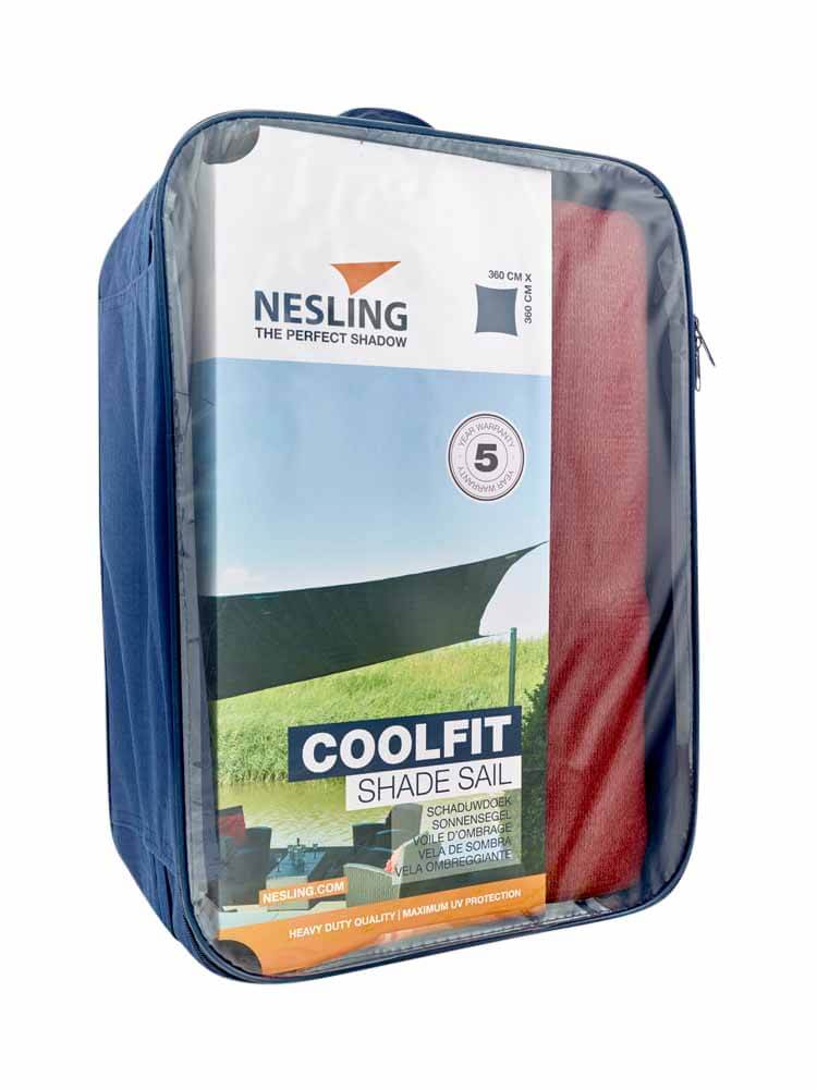 8717677460076-packaging Verpakking schaduwdoek Coolfit 3,6m - terracotta