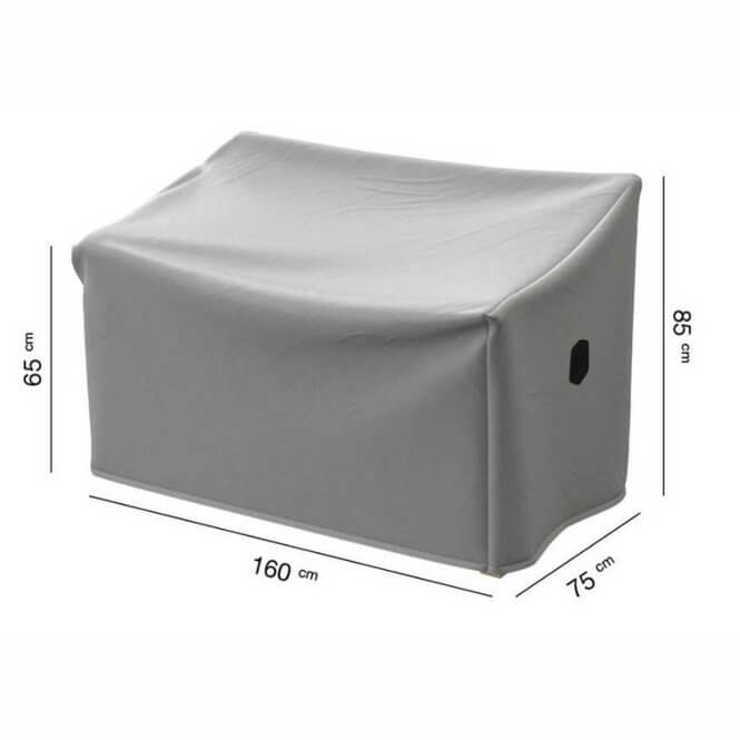 5706-aquashield-1 Protective cover for garden or lounge bench 160 x 75 H: 65/85 cm