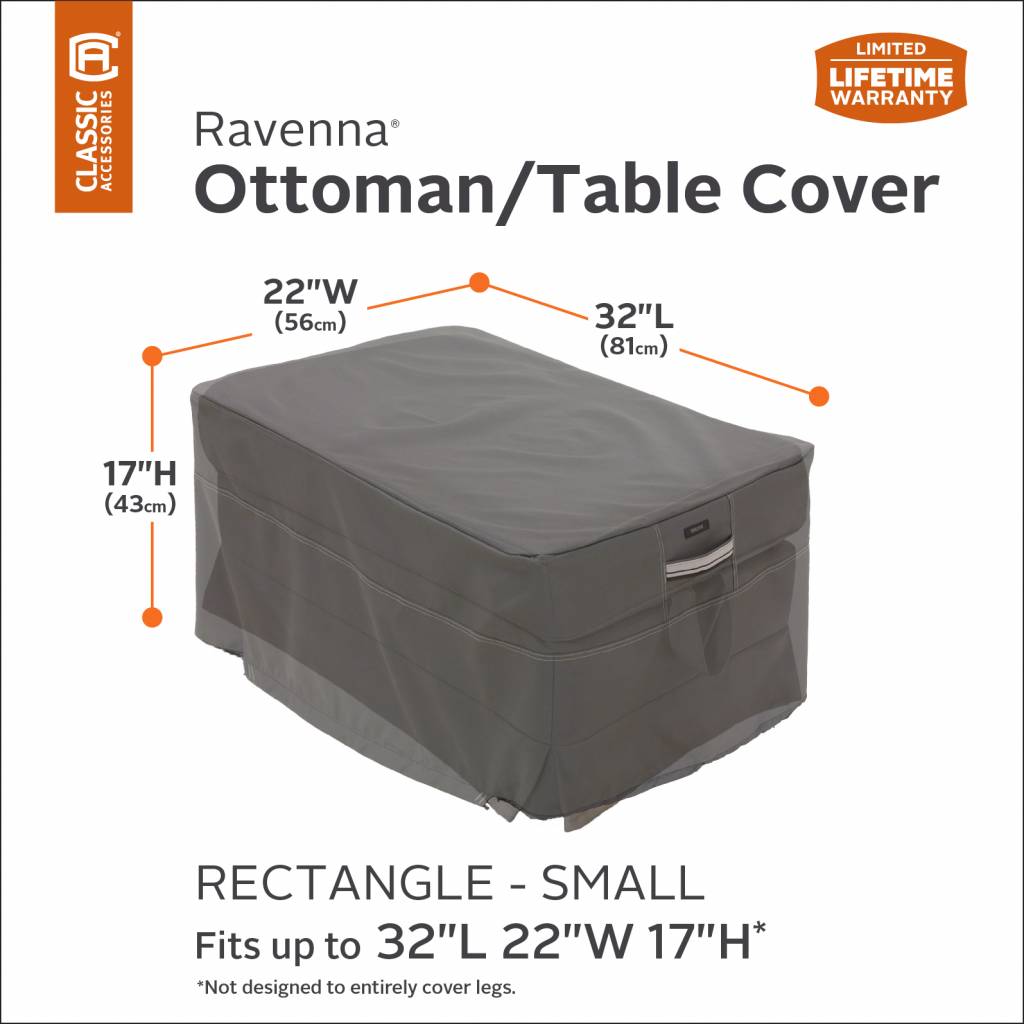 55-166-025101-hocker-beschermhoes Overtræk til havefodskammel 81 x 56 H: 43 cm