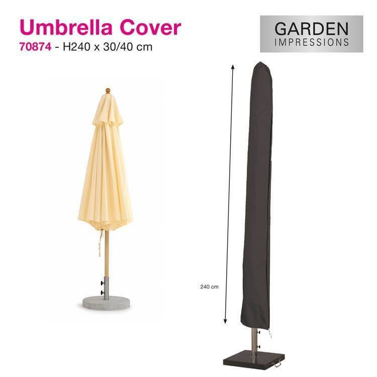 Beschermhoes parasol H: 240 cm