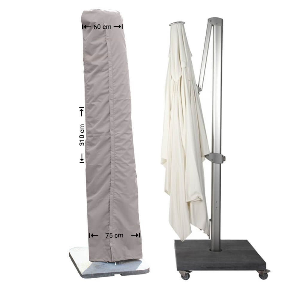 RUS310-completeQaflMC7gsQ4e1 Parasol bescherm hoes 310 cm hoog