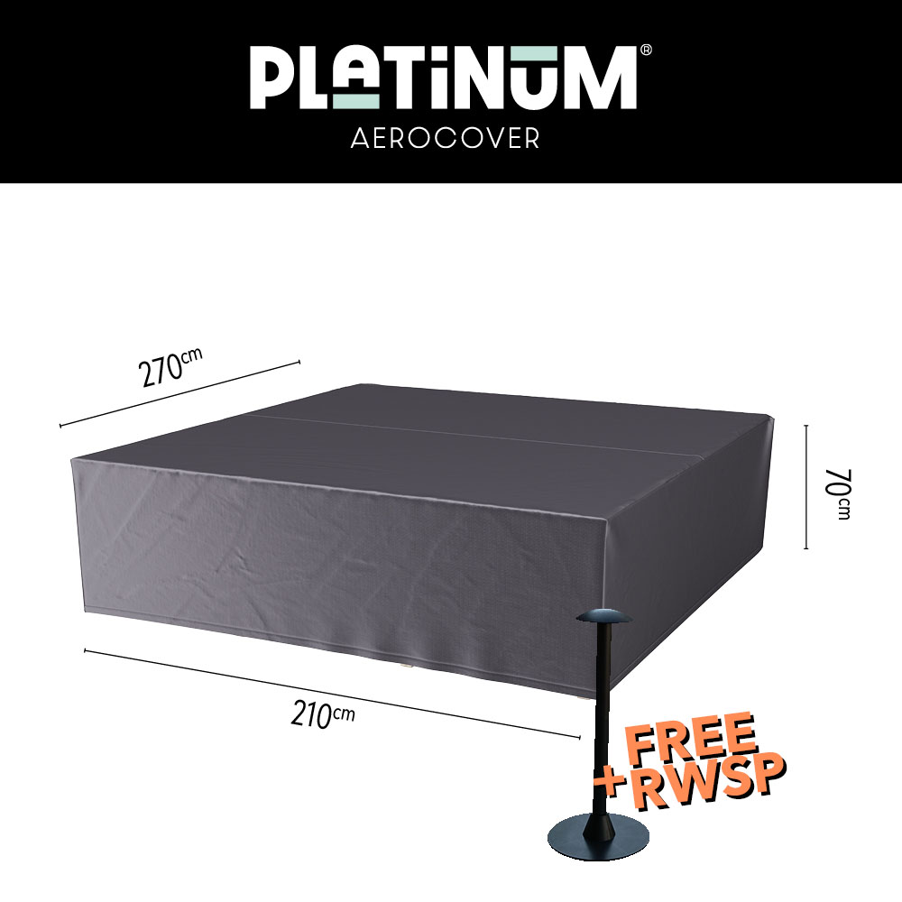 Overtræk til loungesæt 270 x 210 H: 70 cm Overtræk til loungesæt 270 x 210 H: 70 cm