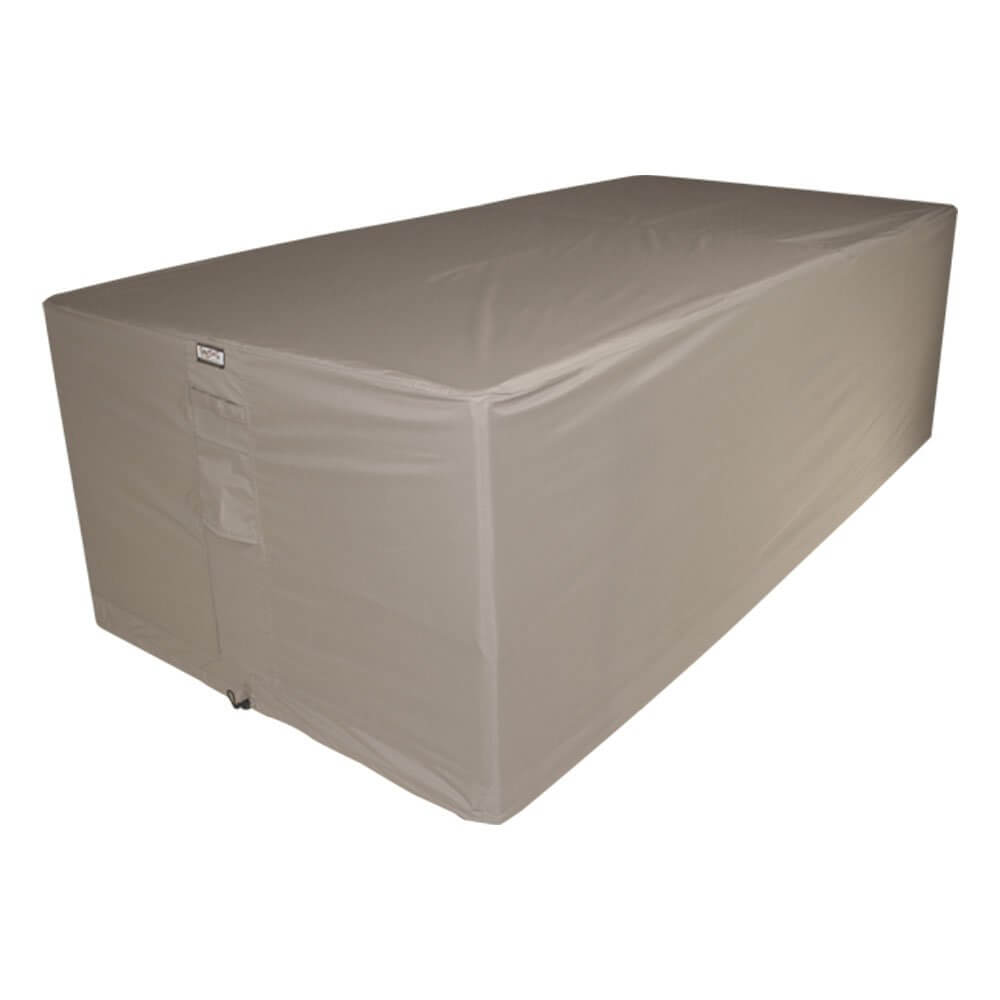 RDS180110-plaindId8LkpMJg7Zm Afdekhoes voor kleine vierkante tuinset 180 x 110 H : 80 cm