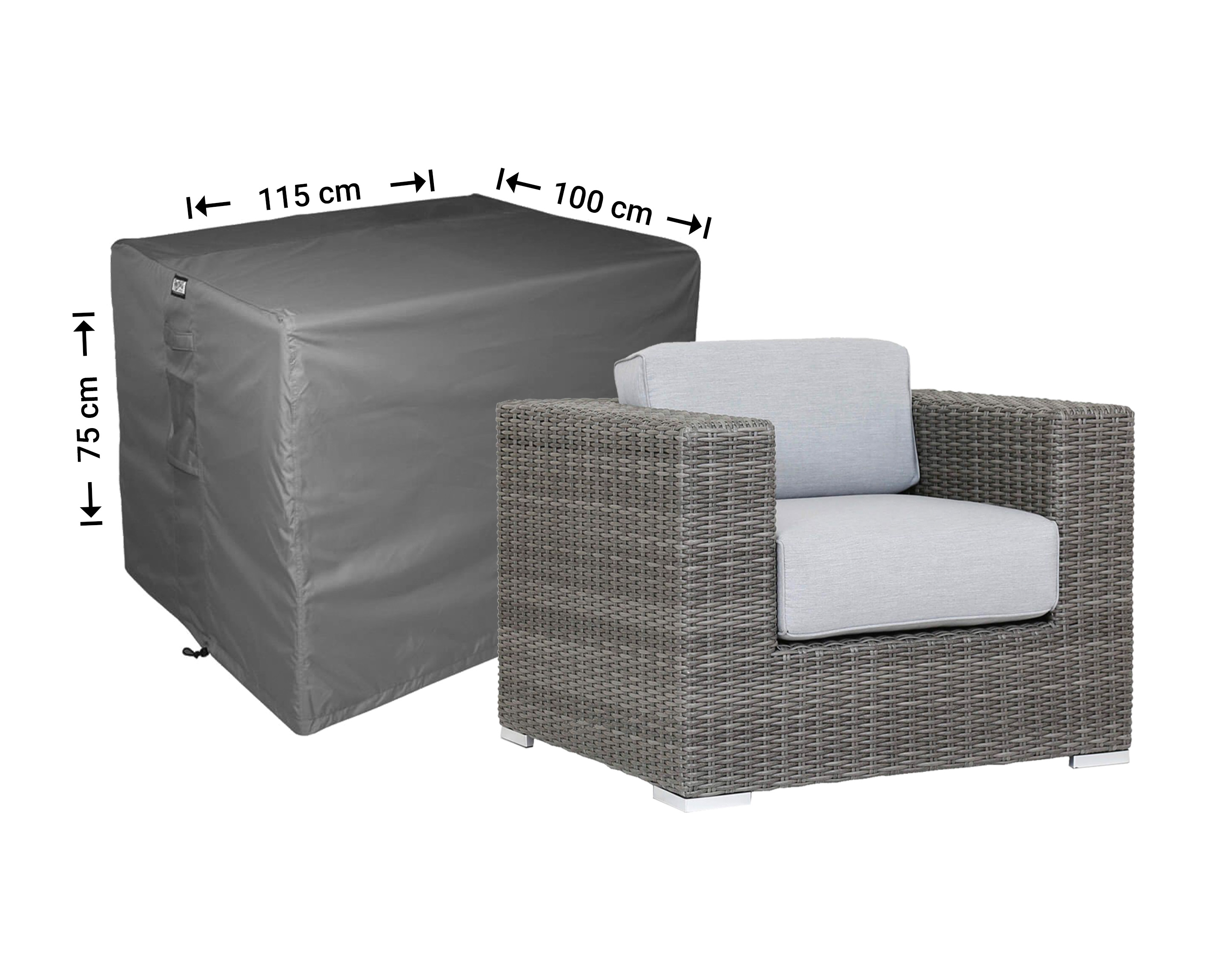 Raffles Covers loungestol overtræk