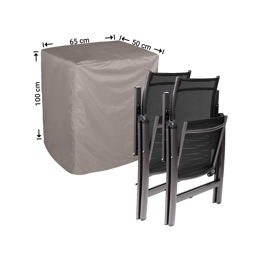 RFOLD50-full Verstelbare stoelhoes 50 x 65 H: 100 cm