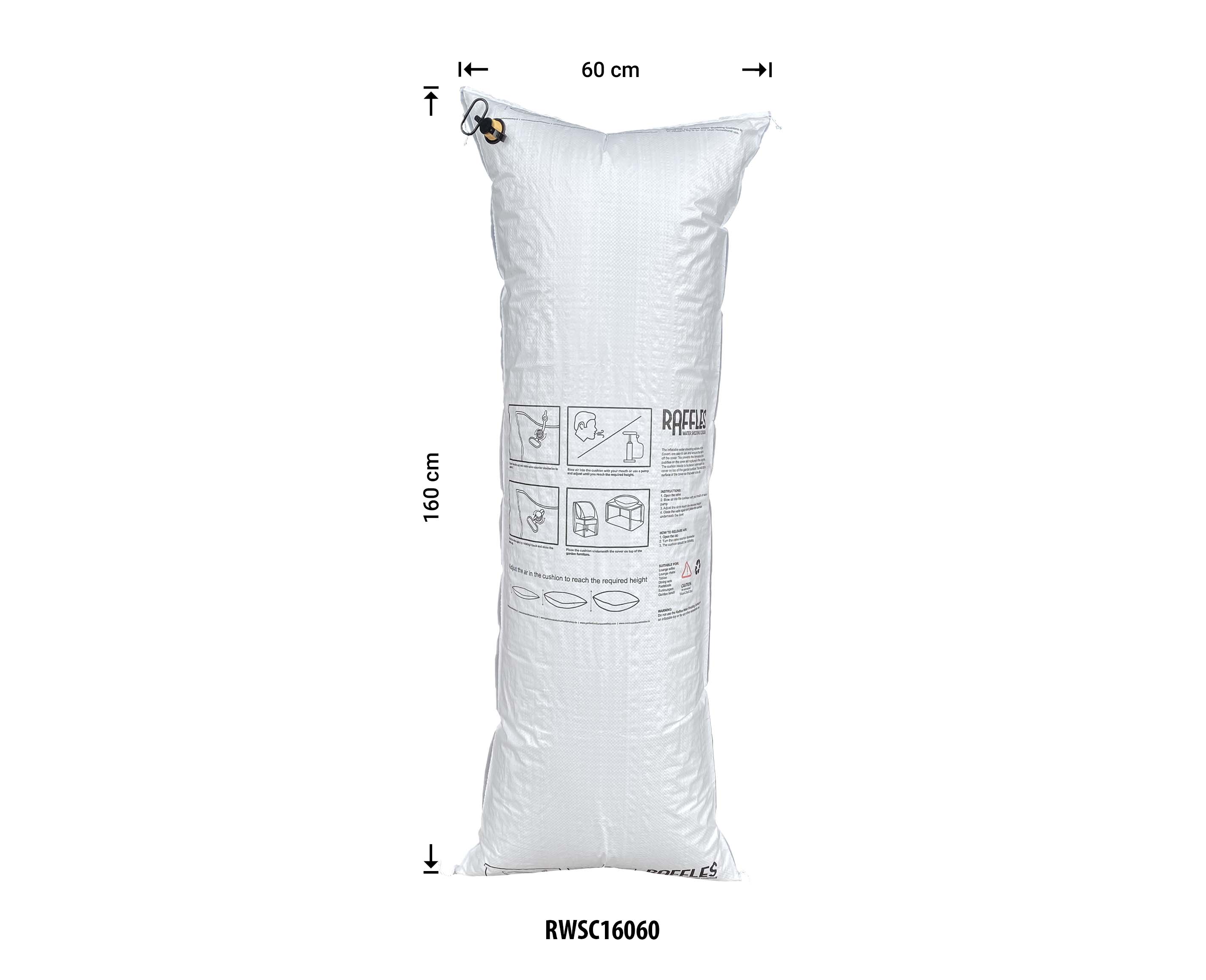 Water Shedding Cushion 160 x 60 cm - RWSC16060