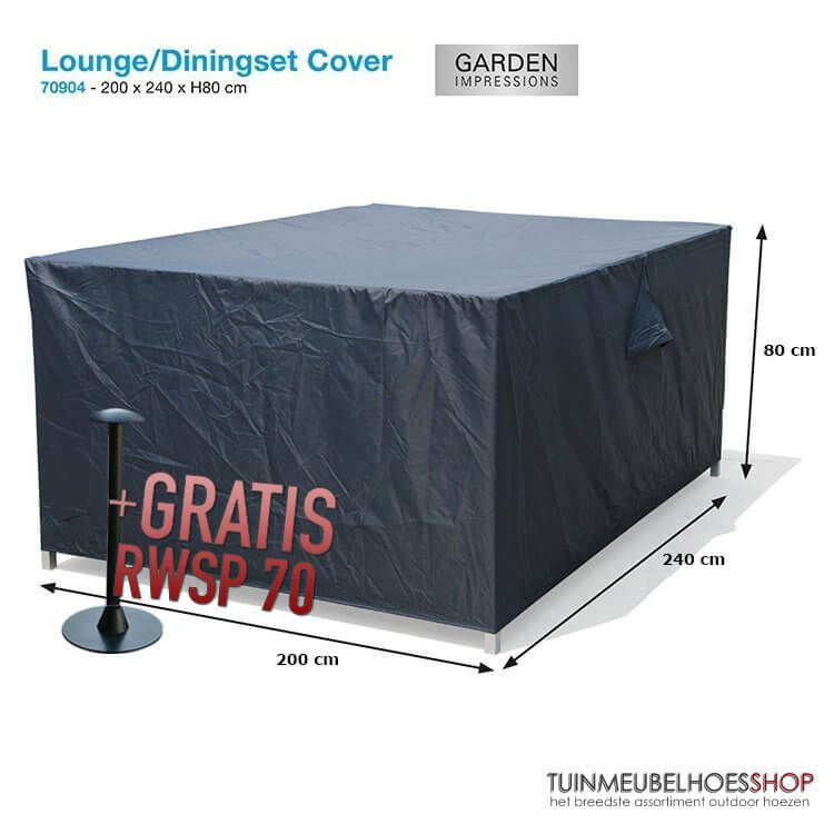 70904-lounge-set-hoes-240-x-200-cmpNSlbuvegZzNd Garden Impressions hoes lounge-/tuinset 240 x 200 H: 80 cm