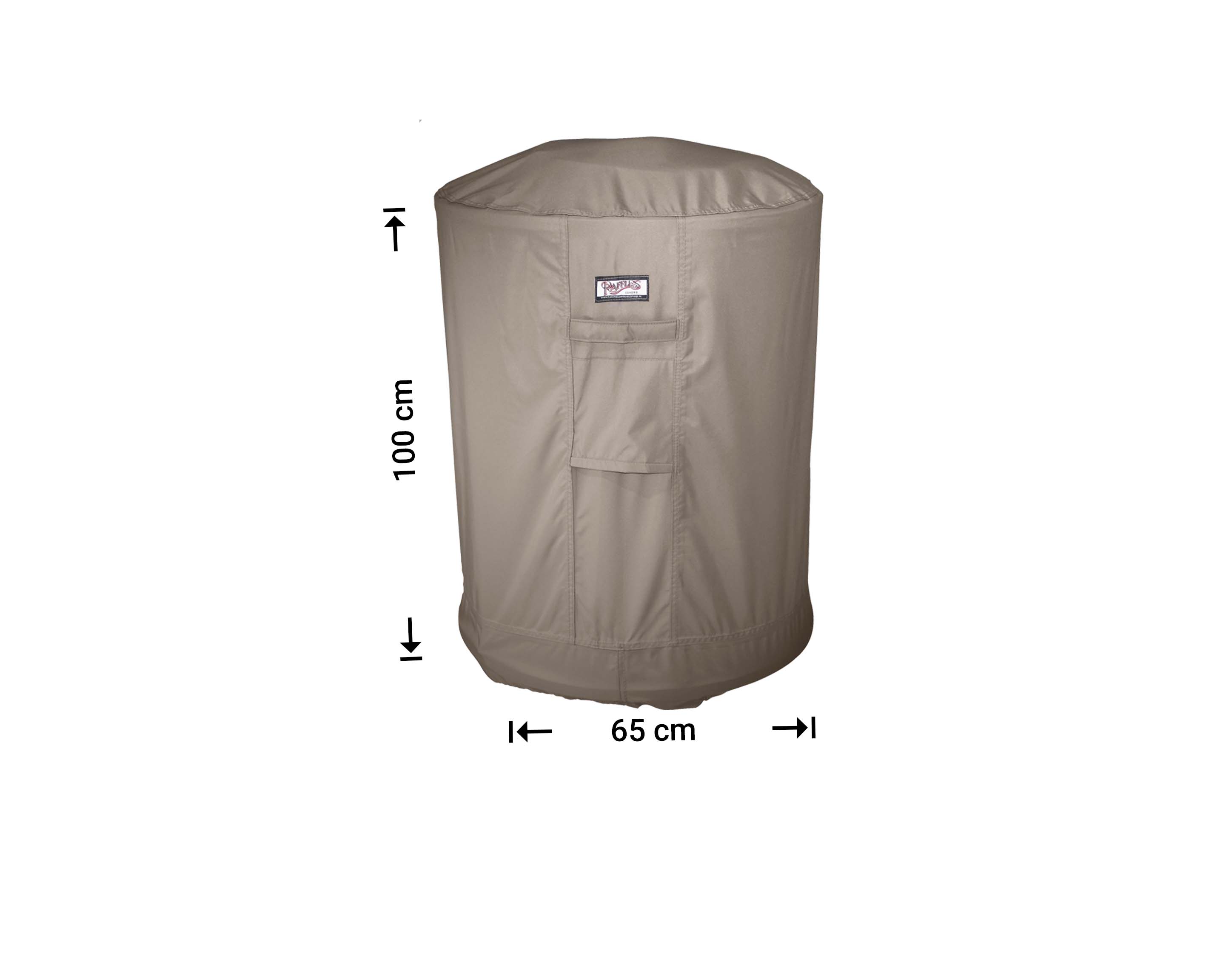 Haveovertræktil rund grill ⌀: 65 cm H: 100 cm Haveovertræktil rund grill ⌀: 65 cm H: 100 cm