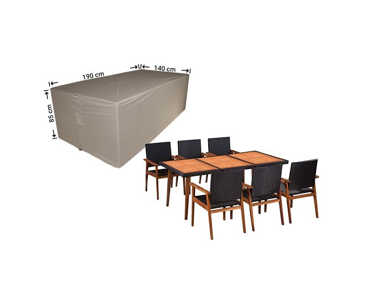 RDS190140-2 Tuinset hoes 190 x 140 H: 85 cm