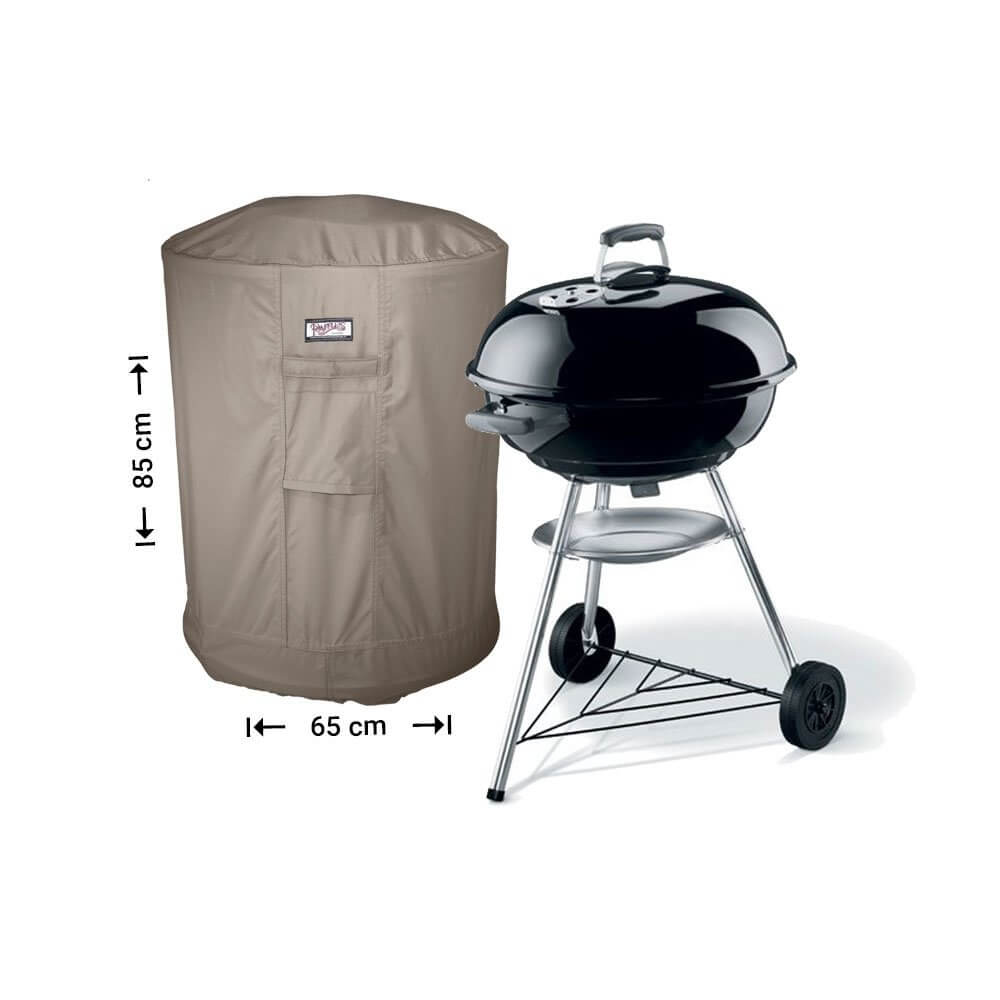 rbbq65r-completezUL5OCsld9WlE Haveovertræktil rund grill ⌀: 65 cm & H: 85 cm