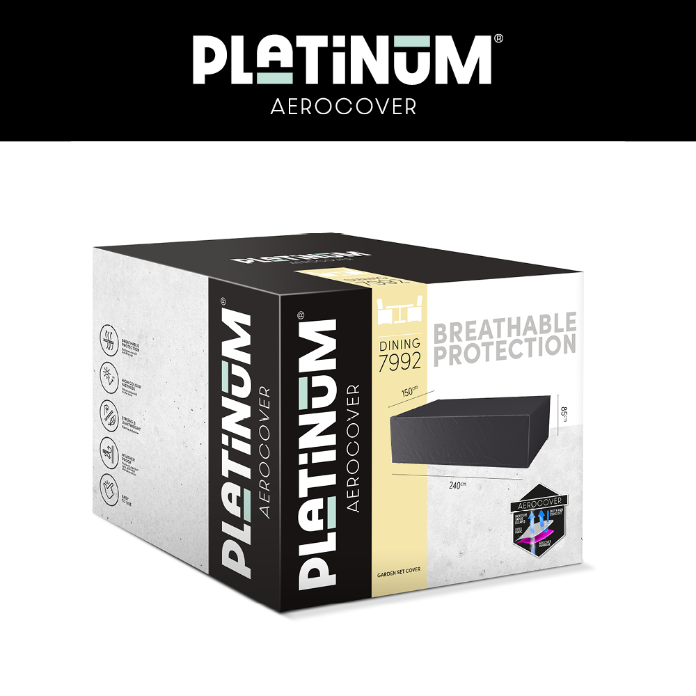 Overtræk til havemøbler 240 x 150 H: 85 cm Overtræk til havemøbler 240 x 150 H: 85 cm