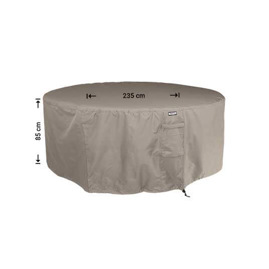 RDSR235-2OnZUjbJ898nyy Beschermhoes ronde tafel Ø: 235 cm & H: 85 cm
