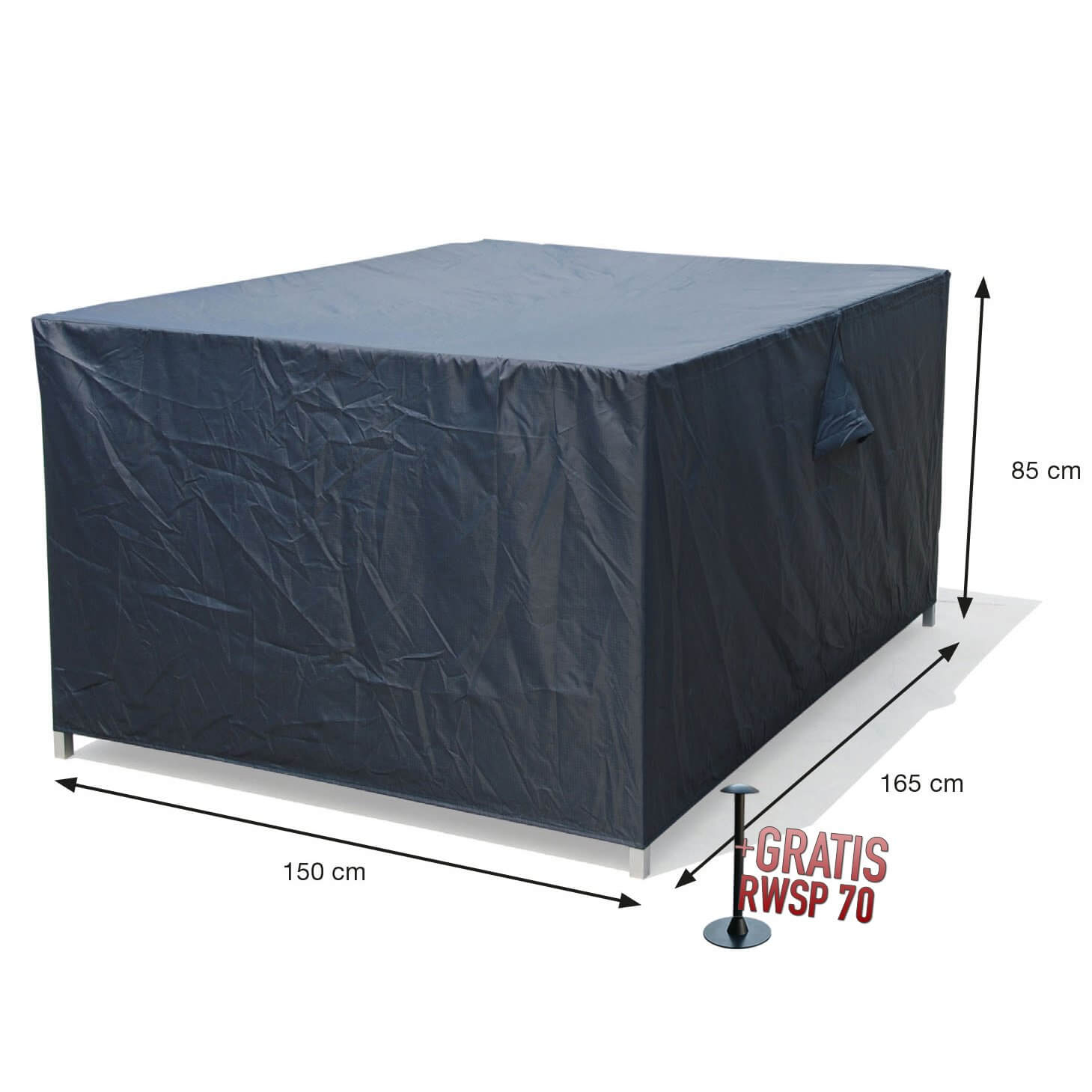 70800-bescherm-hoes-tuin-tafel-plus-stoelenaX7bsCWqp3cWr Møbel overtræk til havesæt 165 x 150 H: 85 cm