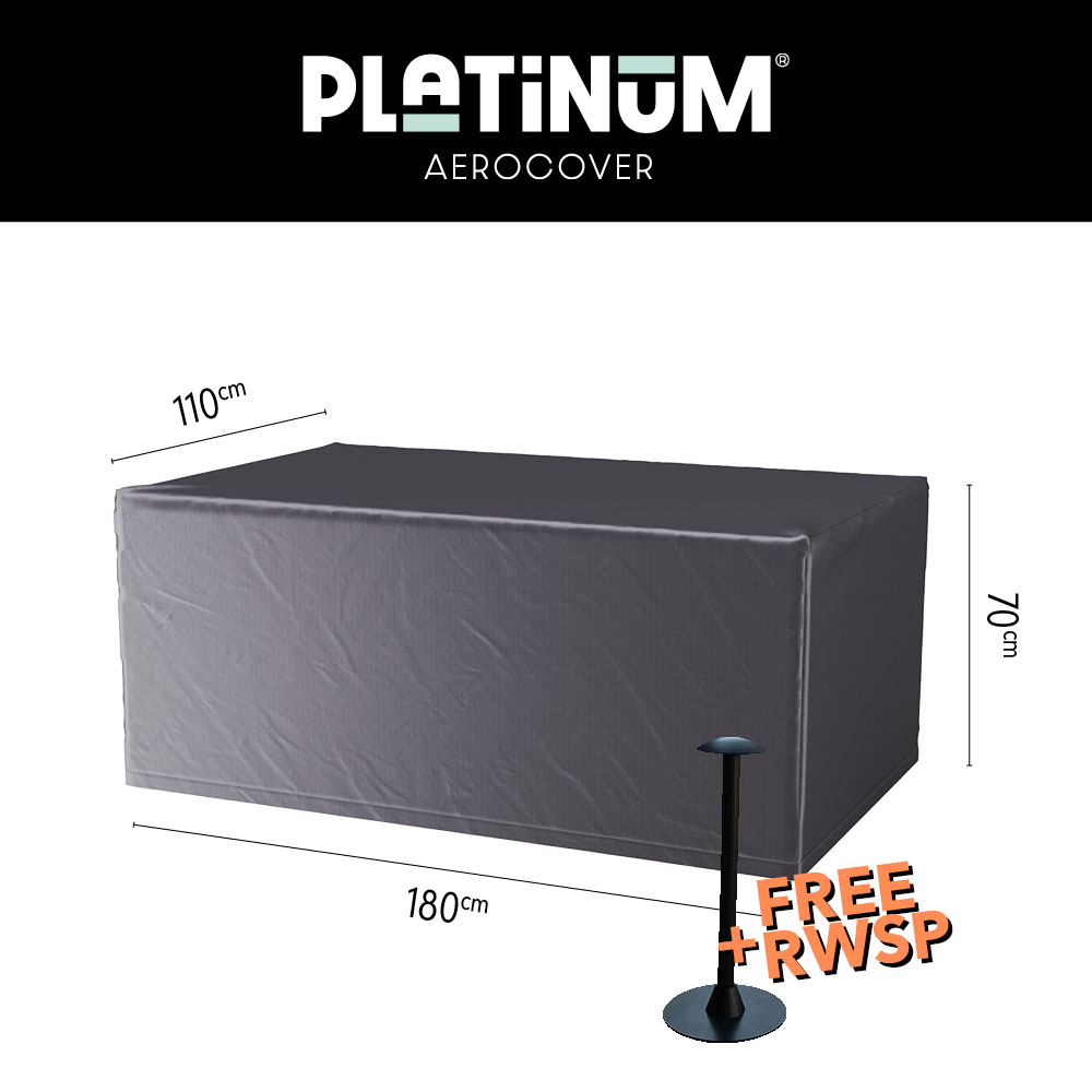 Cover til et havebord 180 x 110 H: 70 cm Cover til et havebord 180 x 110 H: 70 cm