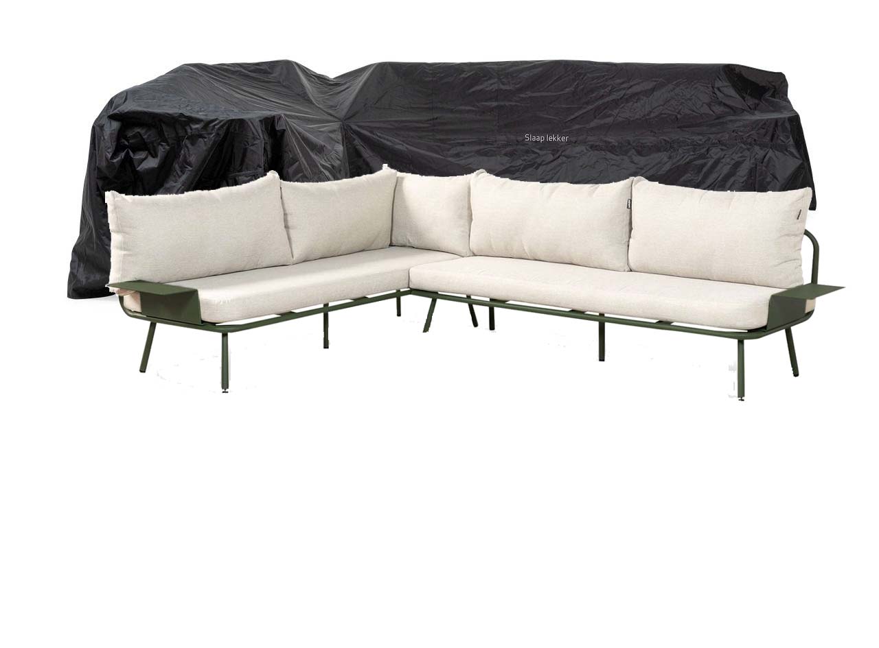 Store L formet loungesæt dække 300 x 240 x 100 H: 70 cm