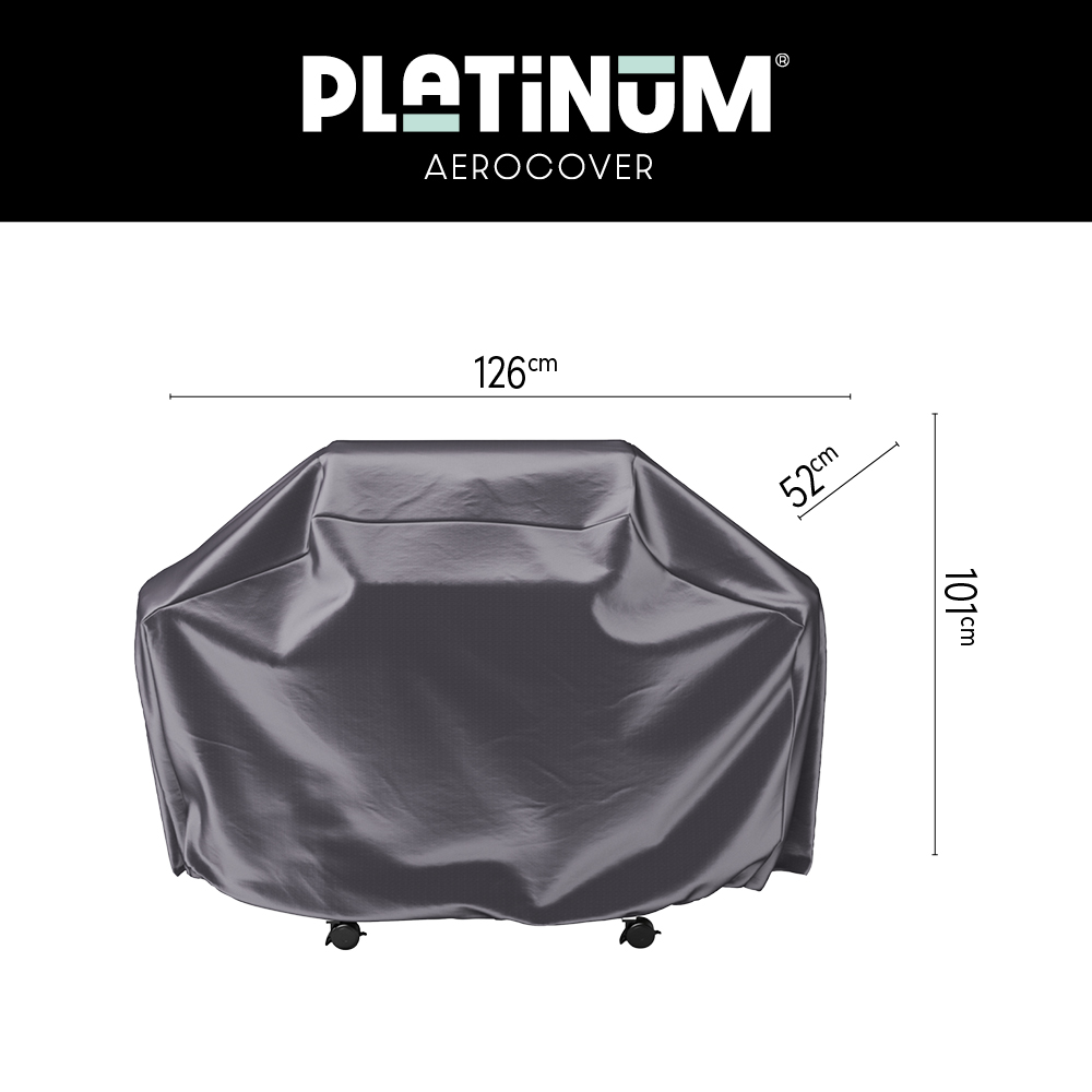 Grill cover 126 x 52 H: 101 cm