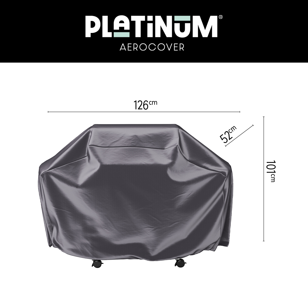 Grill cover 126 x 52 H: 101 cm Grill cover 126 x 52 H: 101 cm