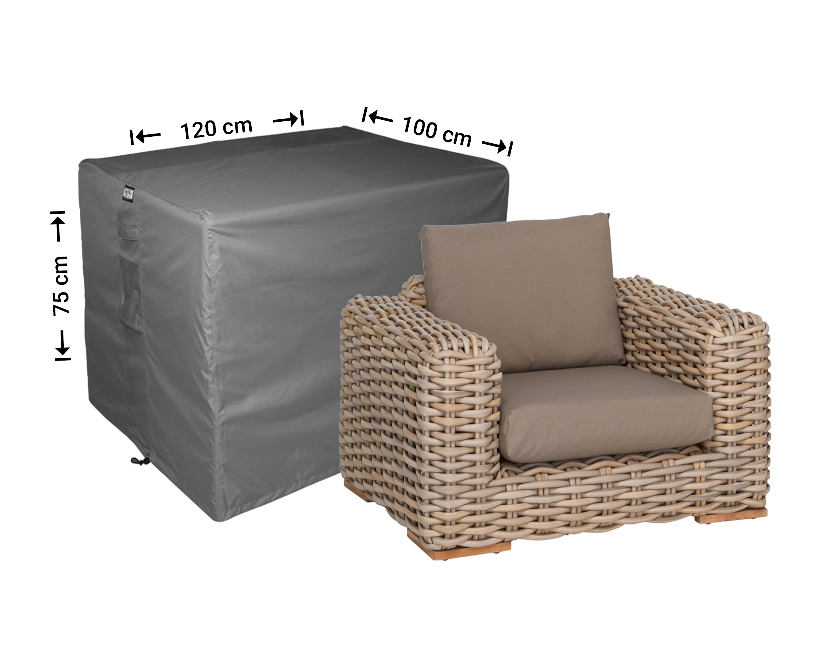 Raffles Covers loungestol overtræk