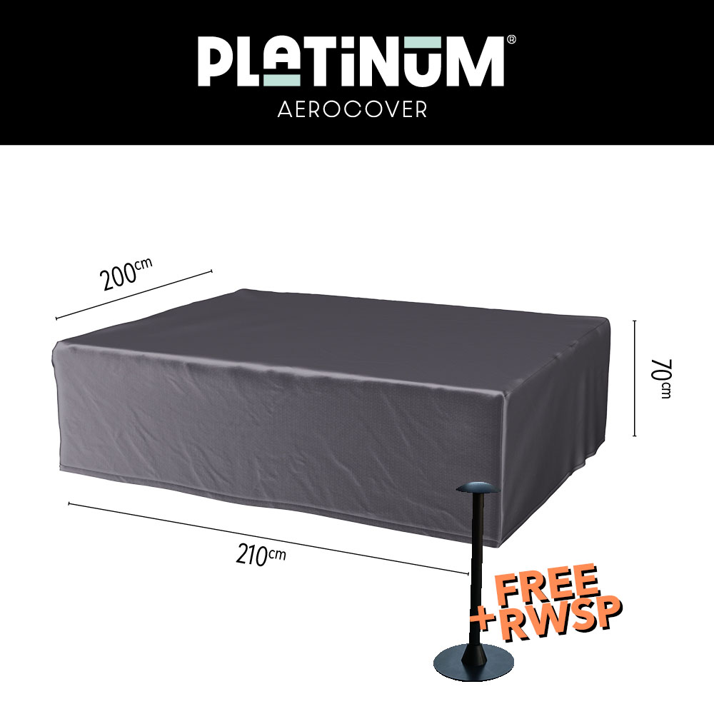 Overtræk til et loungesæt 210 x 200 H: 70 cm Overtræk til et loungesæt 210 x 200 H: 70 cm