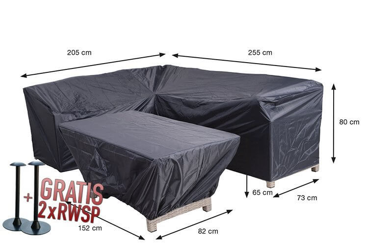 70850-lounge-hoek-bescherm-hoesvoor-tafel-en-hoekMFwPMyNSaaWNk Overtræk til loungesæt og bord 255 x 205 x 73 H: 80 cm