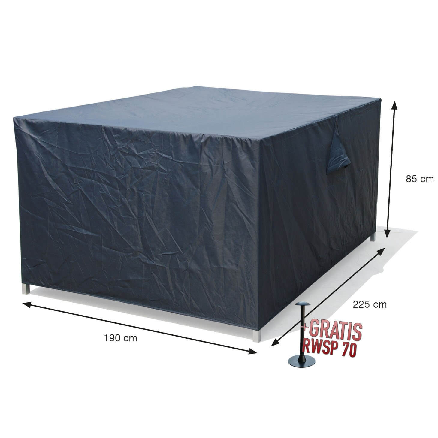 70806-hoes-225-bij-190-cm-voor-tuin-set-meubelhyNMJ2E2Xvsao Møbel overtræk til havesæt 225 x 190 H: 85 cm