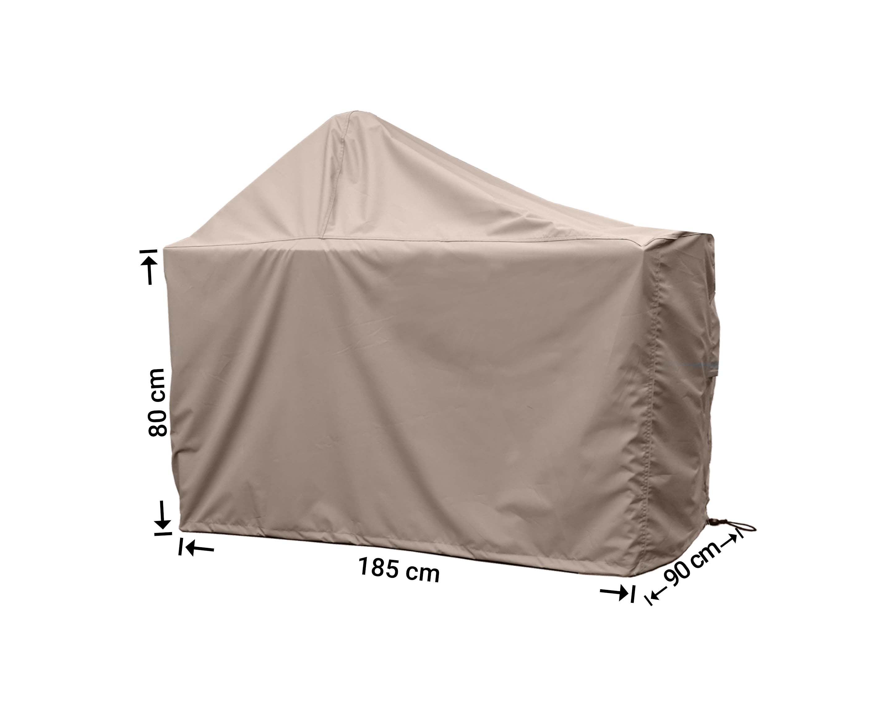 RBGE185_hoes1iYGGuHTBvYq8 Overtræk til Big Green Egg grill 185 x 90 H: 80/145 cm