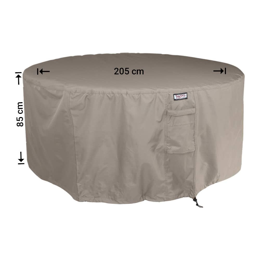 RDSR205PkwMpdr1hPcl5 Beschermhoes voor ronde tuinset Ø 205 H: 85 cm